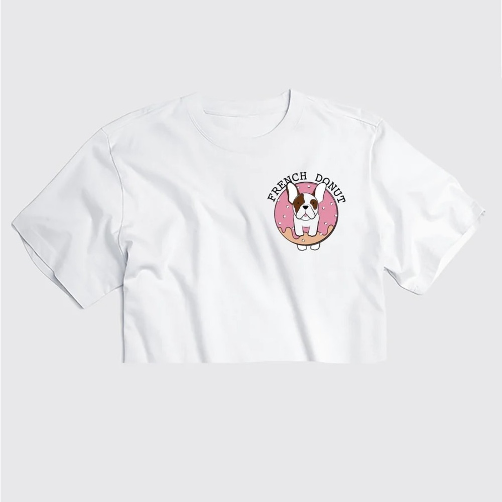 Muscles and donut crop t shirt!